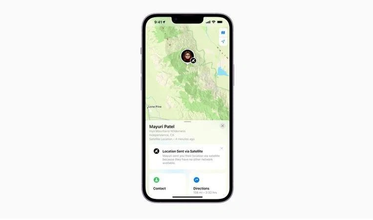 黄圃镇苹果14维修分享iPhone14系列中 FindMy功能通过卫星分享位置方法教程 